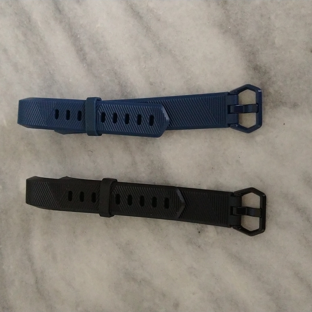 Set of 2 NEW Replacement Bands for Fitbit Alta/Fitbit Alta HR size small